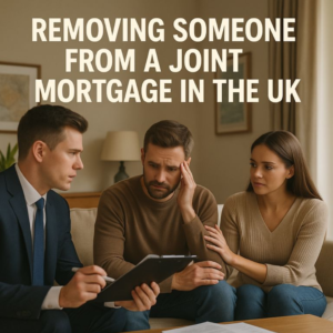 how to remove name from mortgage after divorce